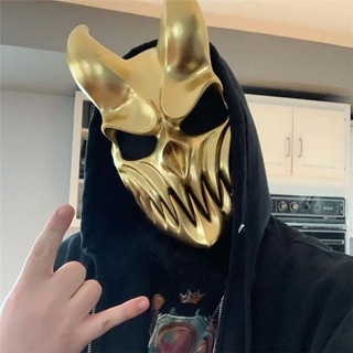 หน้ากากคอสเพลย์ Slaughter To Prevail Cosplay Mask Alex Terrible Masks Prop Halloween Party Cosplay Child of Darkness Mask