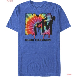 FHHWC 2022 MTV Mens Music Television Drippy Logo T-Shirt ความนิยม เสื้อยืดผู้ชายและผู้หญิง discount