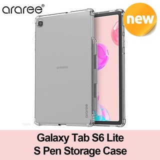 Araree Galaxy Tab S6 Lite Case S Pen Storage Transparent Case Protection Korea