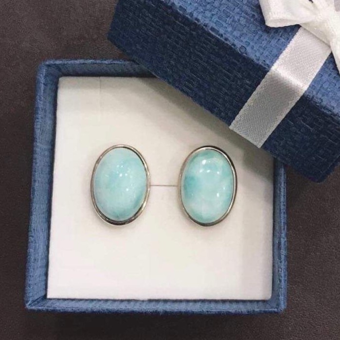 ต่างหูเงินแท้-92-5-ประดับด้วยหินลาริมาร์สีฟ้ารุ่น-na281-e-larimar