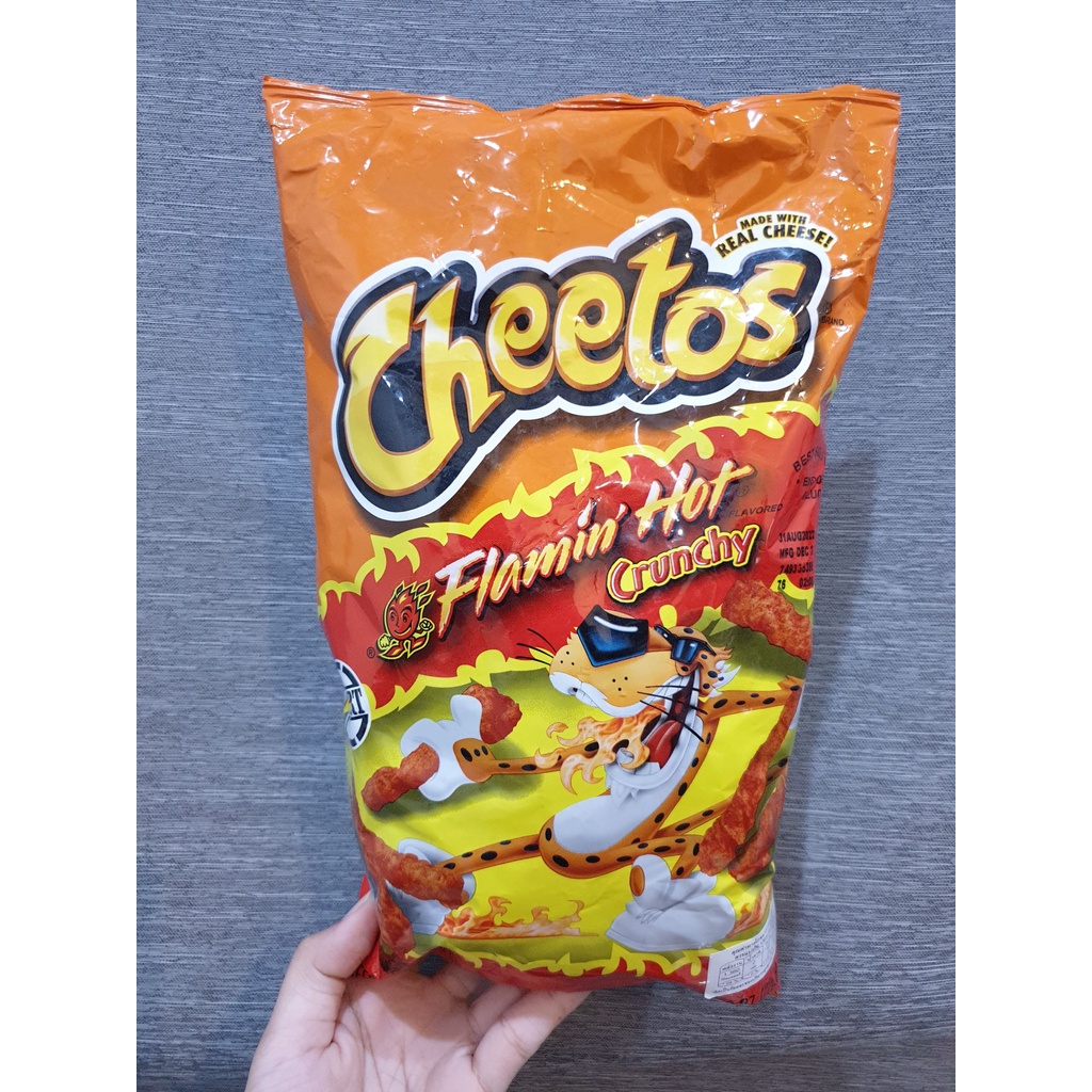 พร้อมส่ง-cheetos-flamin-hot-crunchy-cheese-อเมริกา-225-g-ชีโตส-usa