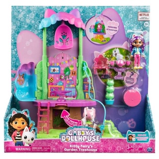 (ของแท้100%) Gabbys Dollhouse Garden Treehouse Playset