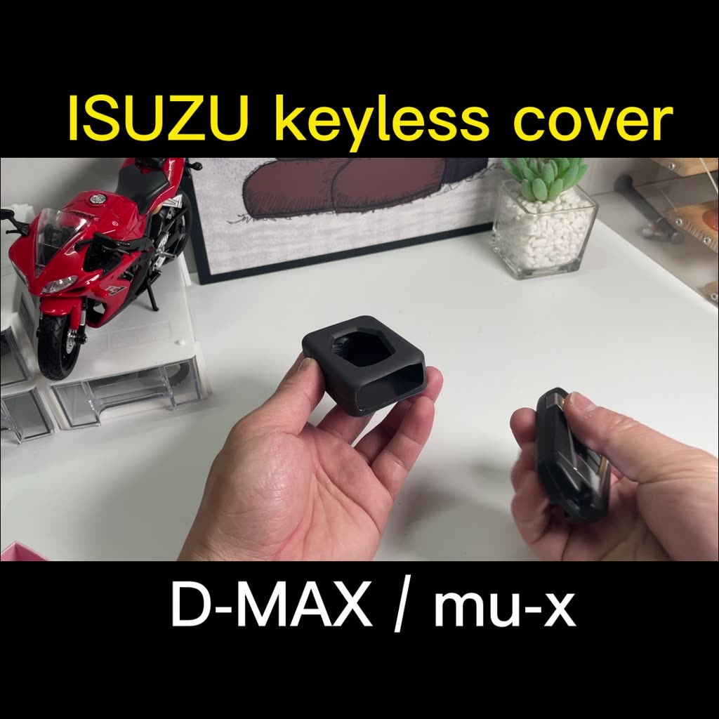 ใหม่-isuzu-d-max-mu-x-2020-2021-ปลอกกุญแจรถยนต์-ซิลิโคน-เกม-เล่น-รีโมต-กุญแจ-ไร้กุญแจ
