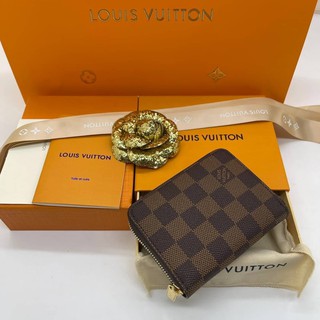 Louis vuitton wallet Grade Vip Size 11 cm  อปก.Fullboxset