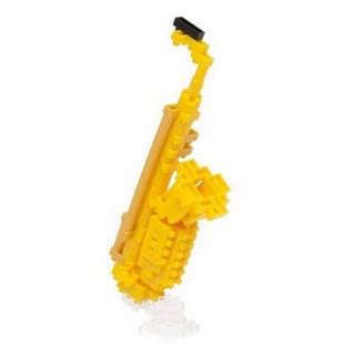 แท้ 100% จากญี่ปุ่น Nano Block นาโน บล็อค Kawada Japan อัลโต แซกโซโฟน Alto Saxophones Series NBC-106 Over 120 Pieces