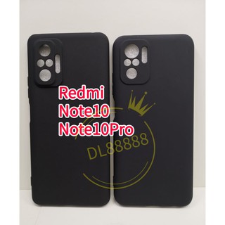 Redmi Note10 🔥พร้อมส่งใน🇹🇭🔥เคสTPU​นิ่ม​สีดำทึบคลุมกล้องFor​ Redmi Note10s | Redmi Note10 5g | Redmi Note 10 Pro / Note10