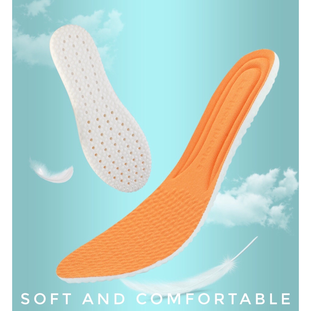 แผ่นพื้นรองเท้าลดแรงกระแทก-memory-foam-sole