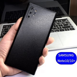 สติ๊กเกอร์หนัง Pvc สําหรับ Samsung Galaxy Note 10 Lite Plus 10 +
