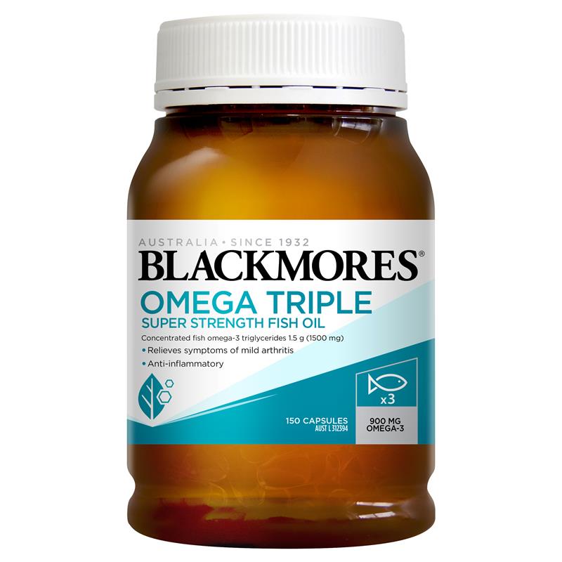 blackmores-omega-triple-concentrated-fish-oil-150-capsules-น้ำมันปลา-1-500-mg-บำรุงสมอง-บำรุงหัวใจ