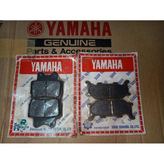 ชุด​ผ้าเบรค​ Yamaha.TZMแท้ใหม่​ หน้าหลัง​ ค้างสต๊อก​