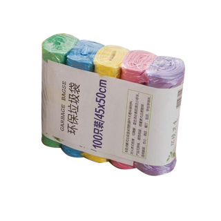 โปรโมชั่น : ถุงขยะ พกพา ถุงขยะม้วนแพค 100 ใบขนาด 45×50 1แพ็ค5ม้วน เนื้อเหนียว ไม่สกปรก ถุงขยะอเนกประสงค์ ถุงขยะแบบม้วน GARBAGE BAGSE