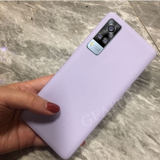เคสโทรศัพท์ VIVO Y31 2021 New Phone Casing Skin Feel TPU Soft Case Simple Color TPU Silicone Back Cover เคส VIVOY31