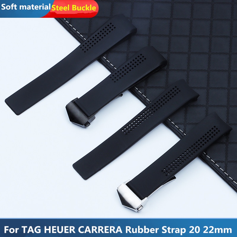 สายนาฬิกาข้อมือซิลิโคน 20 มม. 22 มม. สําหรับ TAG Strap HEUER Belt ...