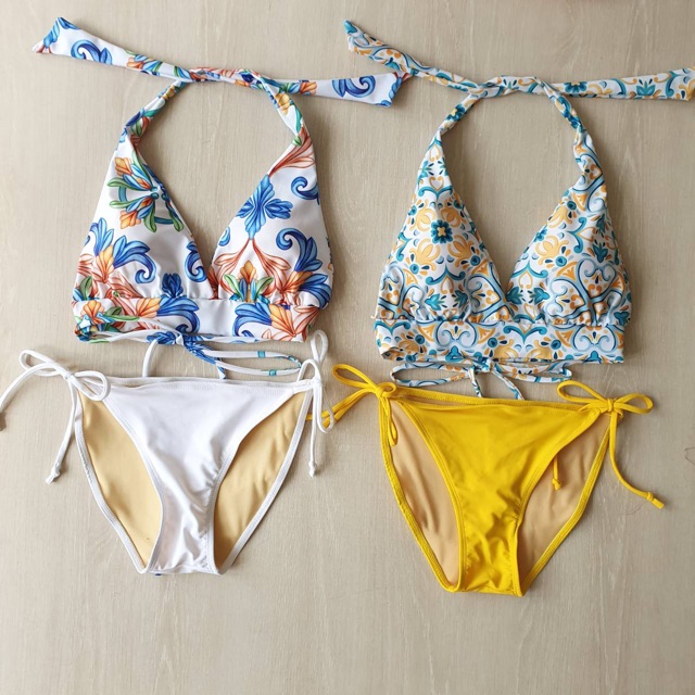 bikini-swimsuit-ชุดว่ายน้ำบิกินี่-ชุดว่ายน้ำผู้หญิง-vintage