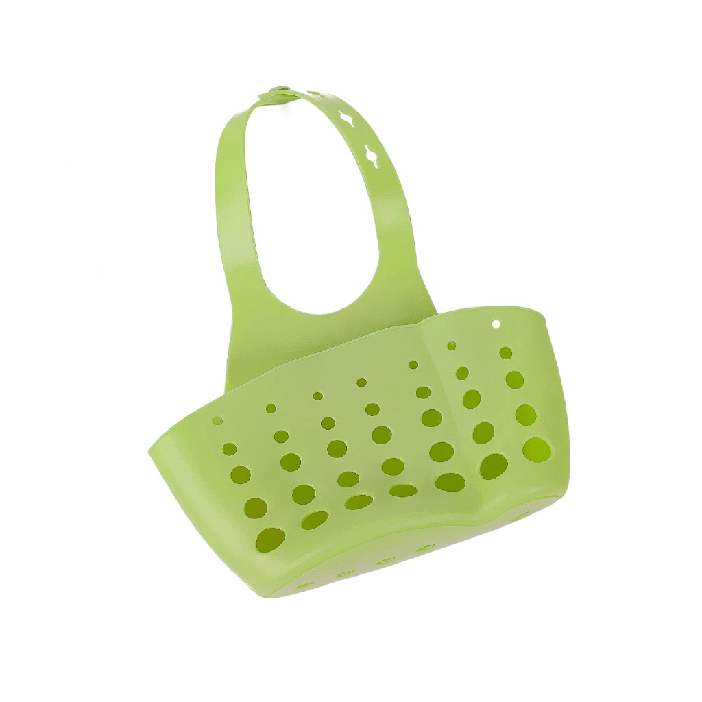 Portable Basket Home Kitchen Hanging Drain Basket Bag Bath Storage