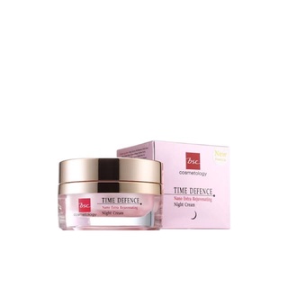 BSC TIME DEFENCE NANO EXTRA REJUVENATING 🌙NIGHT CREAM บีเอสซี ไทม์ ดีเฟนซ์ นาโน เอ็กซ์ตร้า รีจูเวนาติ้ง ไนท์ครีม 4 กรัม