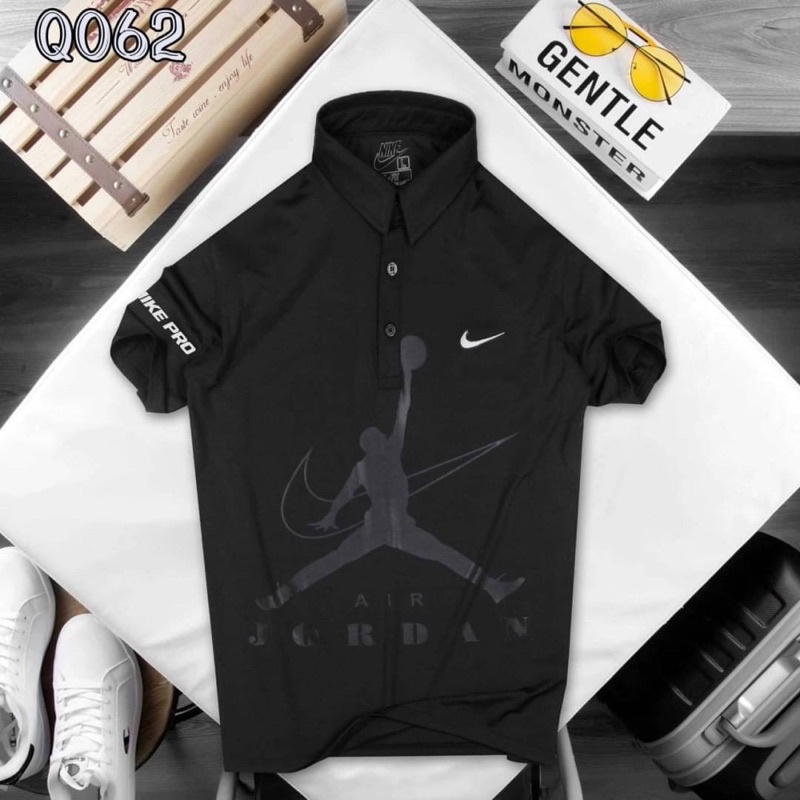ภาพหน้าปกสินค้า️( พร้อมส่ง )️ Nike 02 เสื้อคอปก คอกระดุมJust do it Nike เนื้อผ้าคุณภาพดี เสื้อ เสื้อคอกระดุม เสื้อแขนสั้น คอปก ไนกี้ จากร้าน harnamiji บน Shopee