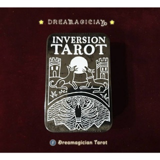 Inversion Tarot in a Tin Box ไพ่ยิปซีแท้ขนาดพกพา ไพ่ยิปซี ไพ่ทาโร่ต์ ไพ่ออราเคิล Tarot Oracle Card Deck
