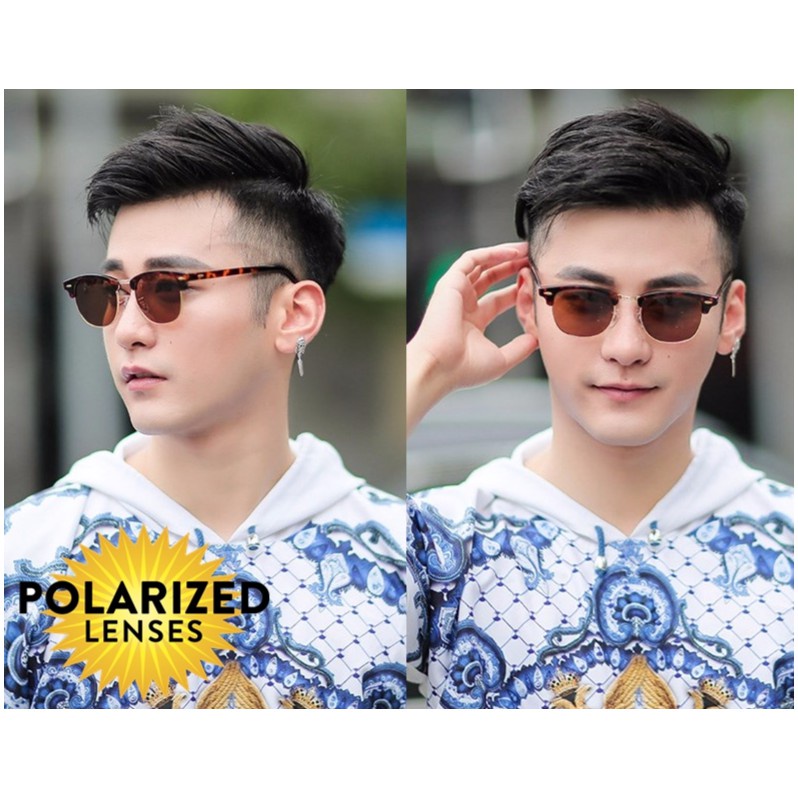 นาฬิกา-แว่นกันแดด-clubmaster-style-polarized-lens-รุ่น-846