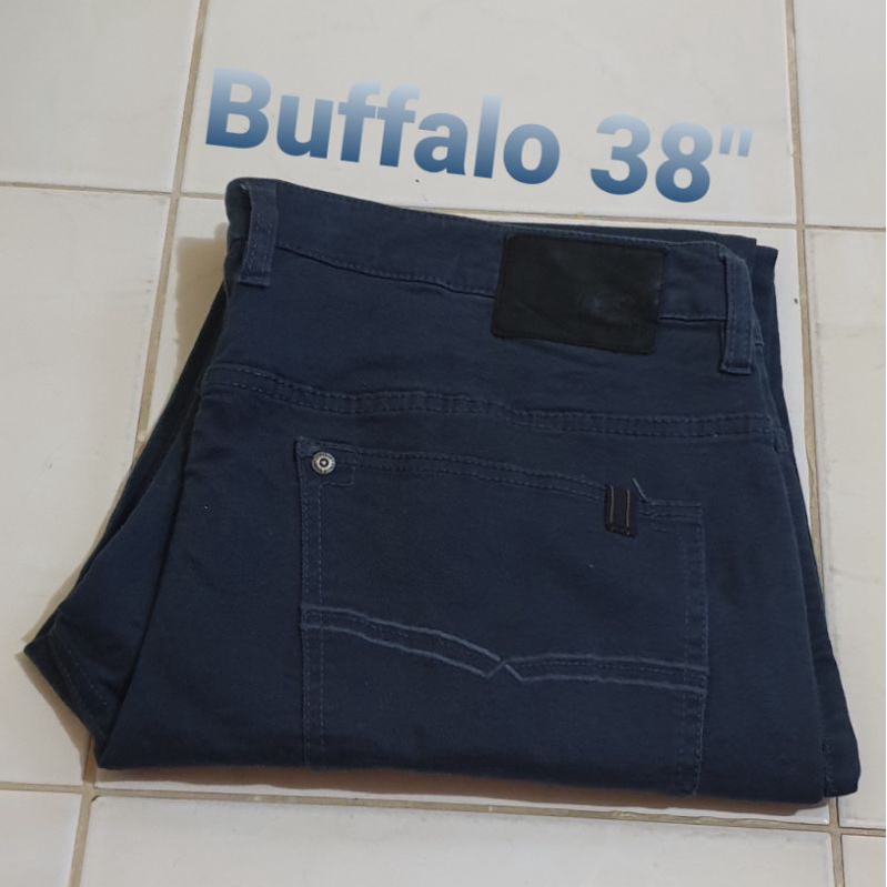 ยีนส์ใหม่-ยี่ห้อ-buffalo-เอว-38-นิ้ว