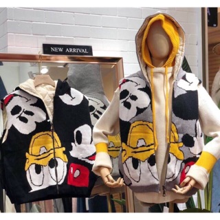 เสื้อกั๊กฮู้ดMickey Mouse