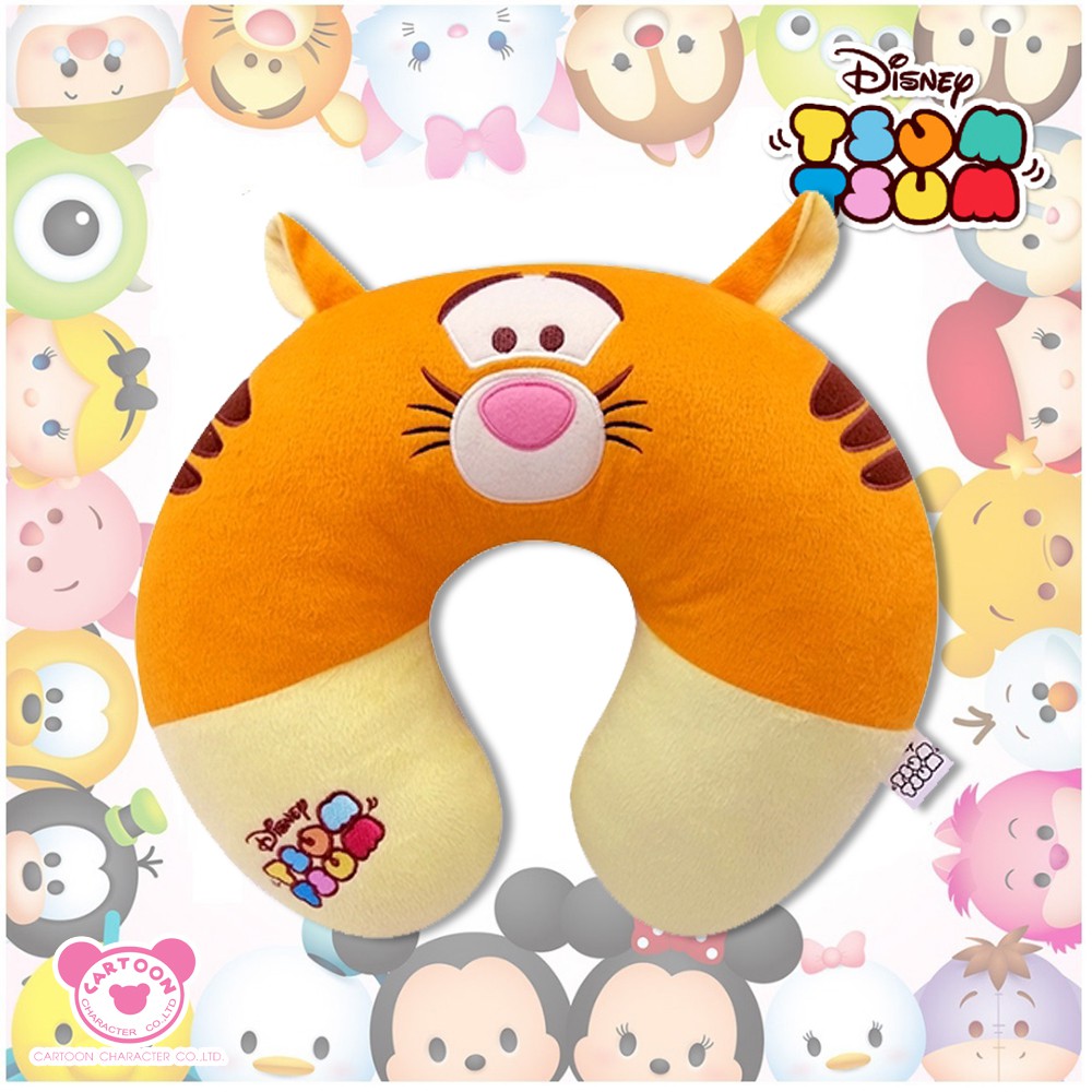 หมอนรองคอตัวยู-ทิกเกอร์-tiger-tsum-tsum-สินค้าลิขสิทธิ์แท้-จากโรงงานผู้ผลิต