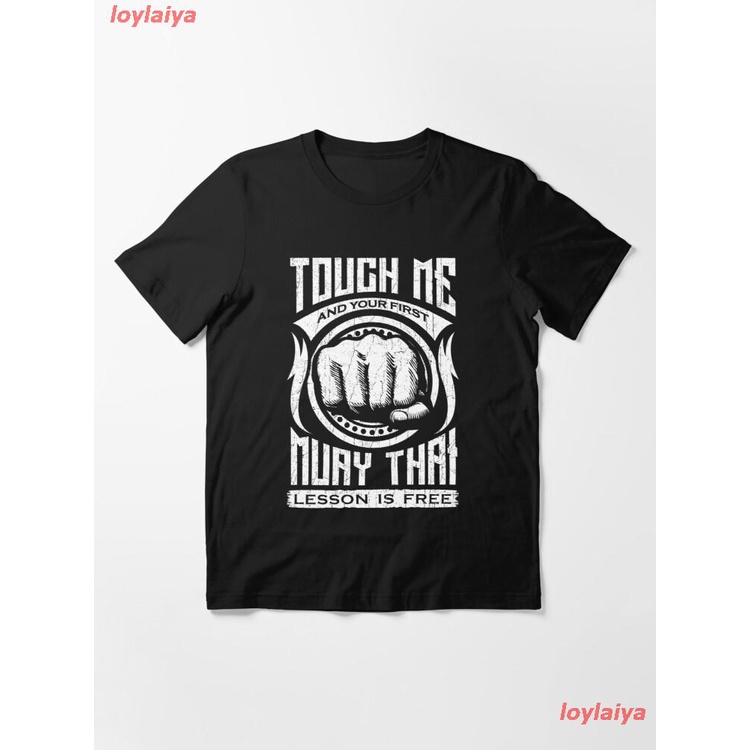loylaiya-thailand-ประเทศไทย-มวยไทย-เสื้อพิมพ์ลาย-cool-muay-thai-t-shirt-vintage-muay-thai-gift-mma-essential-t-shirt-เ
