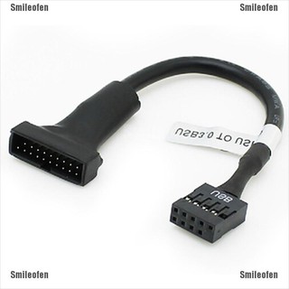 ภาพหน้าปกสินค้าSmileofen อะแดปเตอร์ 19 pin 20 pin USB 3.0 ตัวเมีย USB 2.0 ตัวผู้ 9 pin ที่เกี่ยวข้อง