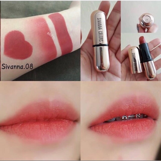 sivanna-lip-hf688-ลิปสติก-เลื่อนดูรูปให้ครบก่อนสั่งจ้า-ลิปสีสวยขายดีๆ