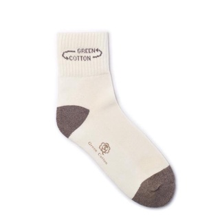 สินค้า กรีน ค๊อตตอน ถุงเท้าข้อกลาง Green Cotton Medium Ankle Sport Socks 5011ALCR