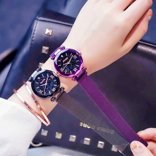 ภาพขนาดย่อของภาพหน้าปกสินค้าComeandpisty Star นาฬิกาข้อมือแฟชั่น สำหรับสตรี จากร้าน comeandbuy.th บน Shopee