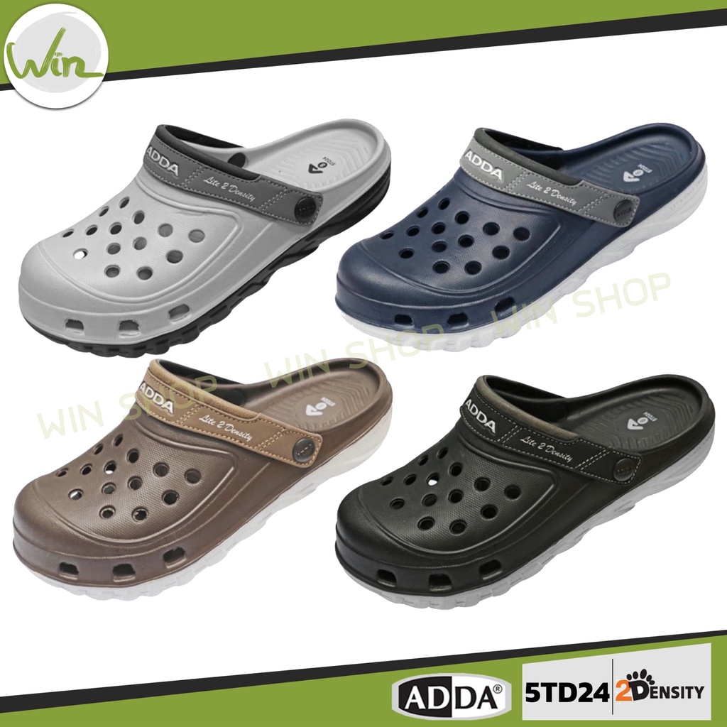 ภาพหน้าปกสินค้าADDA 2 Density รองเท้าแตะ รองเท้าเที่ยว สำหรับผู้ชาย แบบสวม รุ่น 5TD24