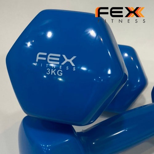 fex-fitness-vinyl-dumbbell-hexagon-น้ำหนัก-3-kg-ราคาต่อคู่