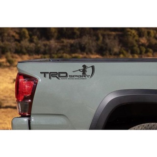 สติกเกอร์ไวนิล ลายกราฟฟิก Toyota Tacoma Tundra 2016-2022 TRD SPORT Bed x2