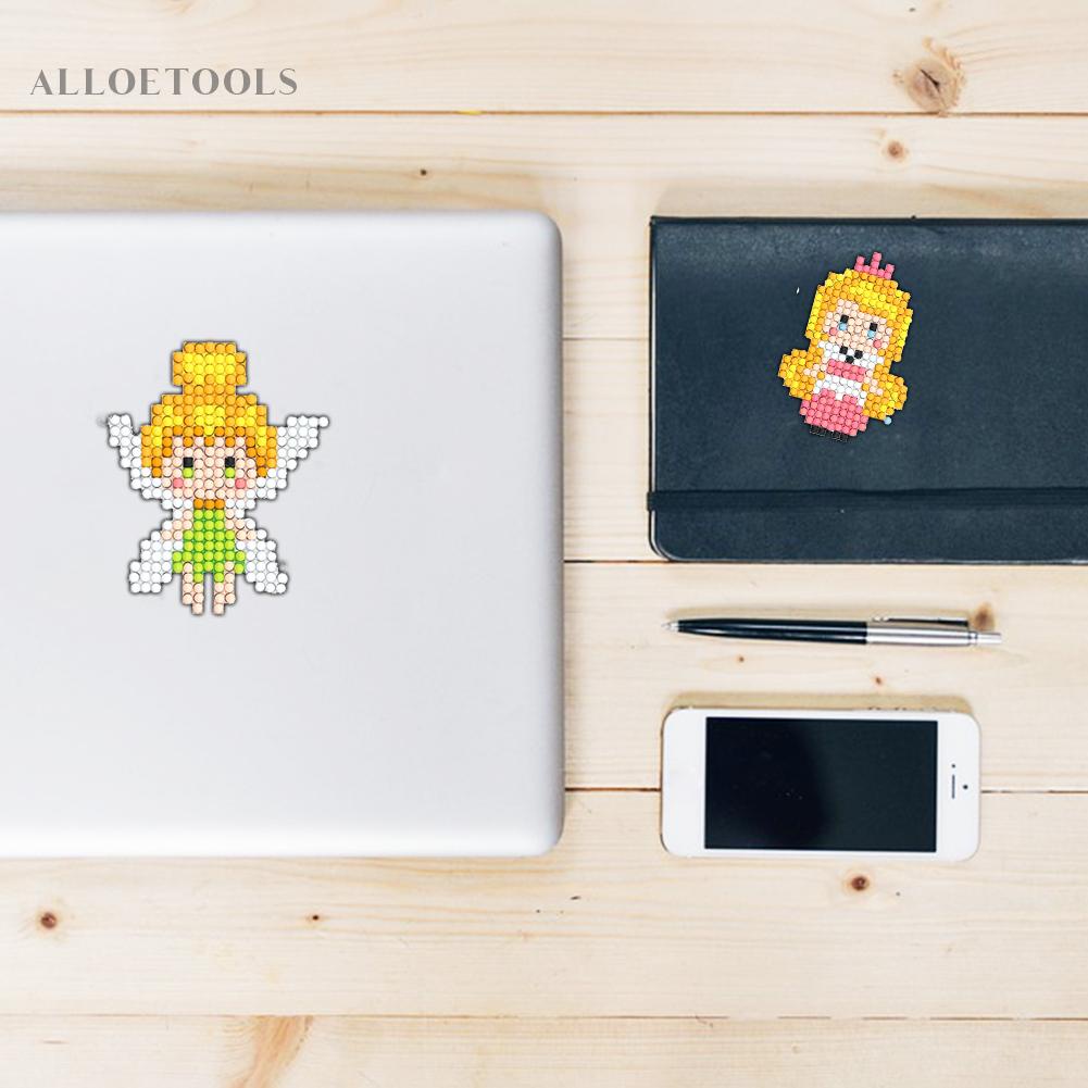 alo-สติกเกอร์เพชร-ลายการ์ตูนเจ้าหญิง-8-ชิ้น