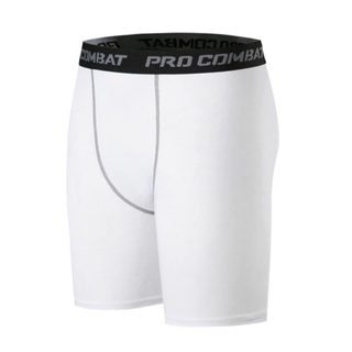ภาพขนาดย่อของภาพหน้าปกสินค้าPRO COMBAT กางเกงรัดกล้ามเนื้อ กางเกงออกกำลังกายขาสั้น Compression Shorts จากร้าน mjbike บน Shopee ภาพที่ 1