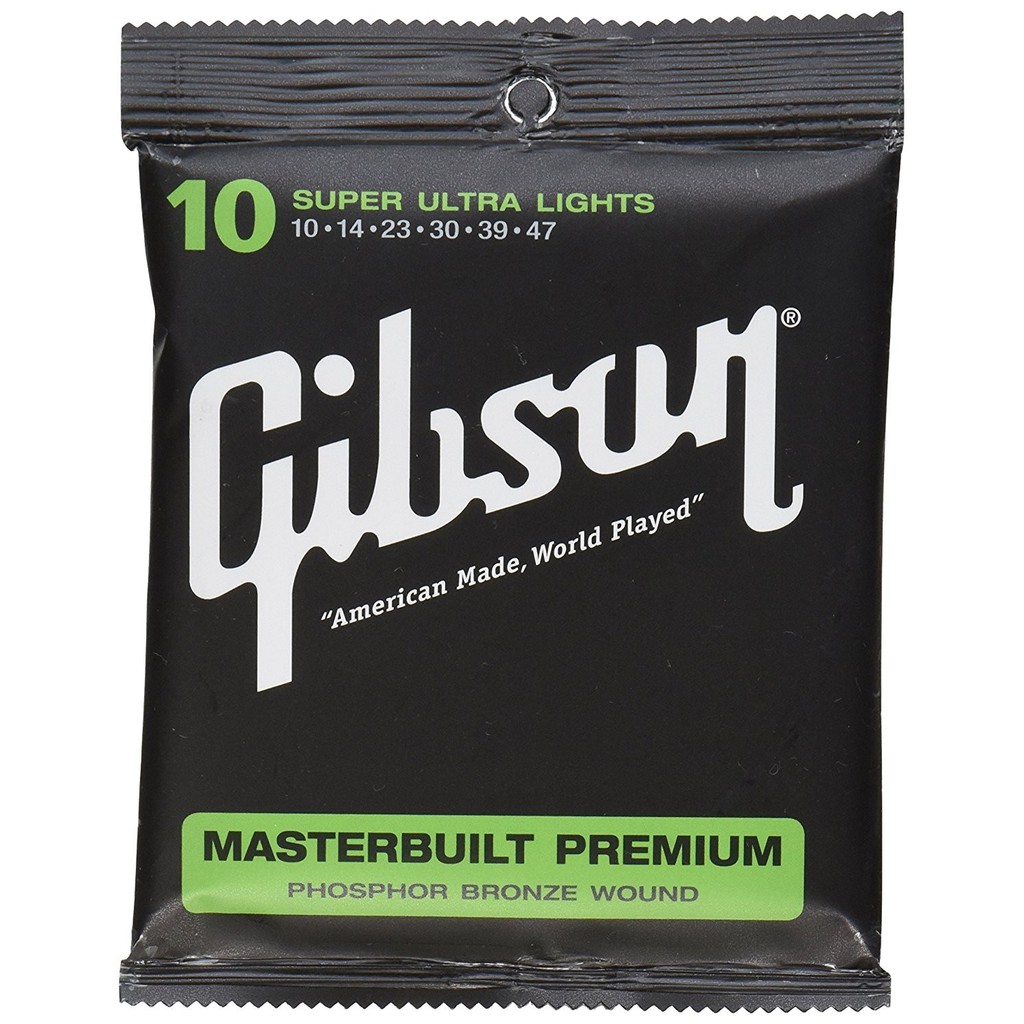 ภาพสินค้าสายกีตาร์โปร่ง / ไฟฟ้า Gibson ครบชุด 6เส้น แถมปิ๊ก อย่างดีมูละค่าตัวละ 45 บาท 1ตัว จากร้าน pp25192529 บน Shopee ภาพที่ 2