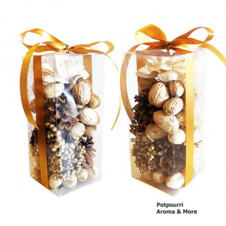 Aroma&More  Potpourri Assorted /Mixed ชุดบุหงาแห้งคละแบบโทนธรรมชาติ ชนิดไม่มีกลิ่น 200g