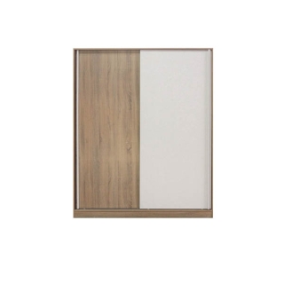 โปรโมชั่น : Koncept furniture ตู้เสื้อผ้าบานเลื่อน ขนาด 160 ซม. รุ่น Havin สีไม้อ่อน 160x60x200 ซม.