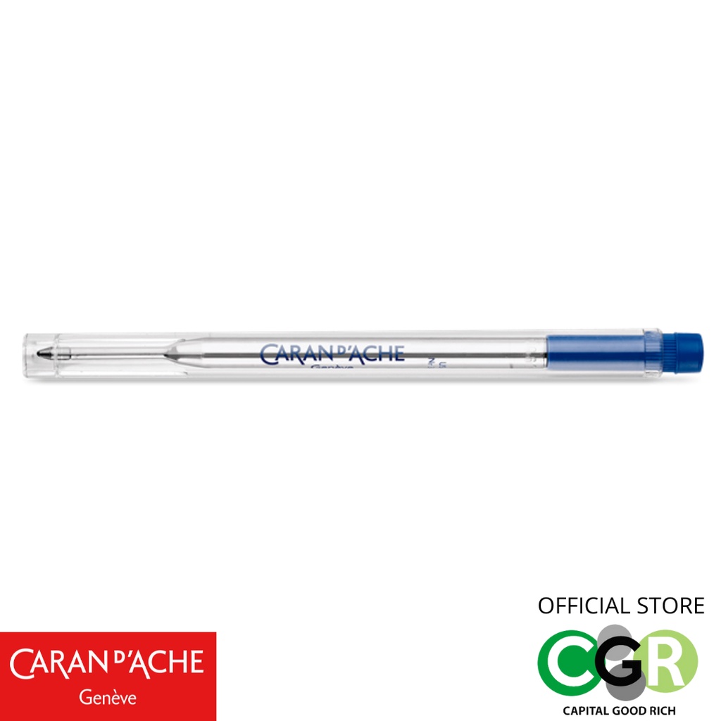 caran-dache-blue-goliath-ink-cartridge-ไส้ปากกาลูกลื่นสีน้ำเงิน-f-0-8-มม-8422-160