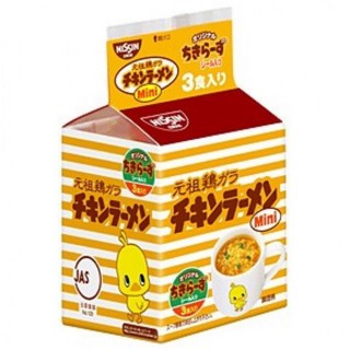 Nissin mini Chicken Ramen ราเมนซุปไก่ บะหมี่เด็ก มาม่า ญี่ปุ่น