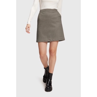 ESPRIT Womens Two-tone design mini length skirt