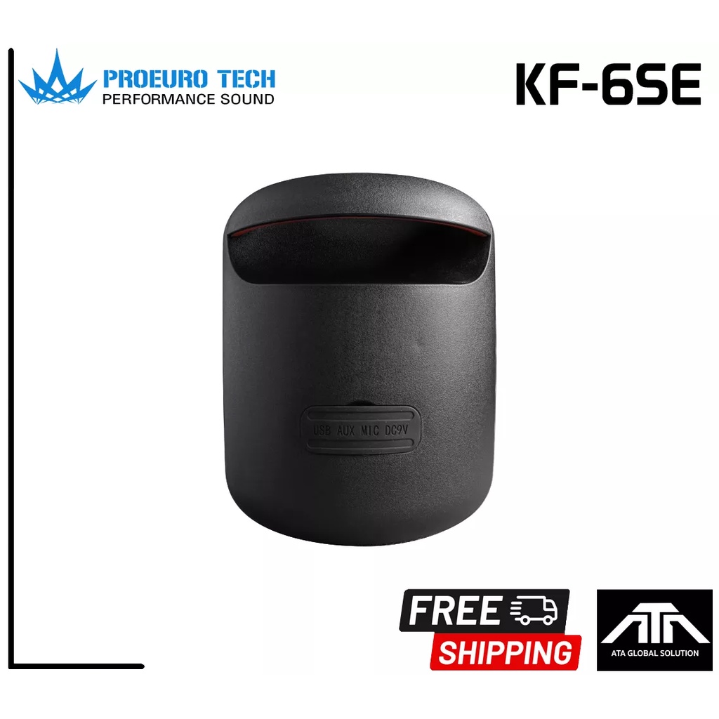 proeuro-tech-kf-6se-ตู้ลำโพง-bluetooth-ไมค์ลอย-ลำโพง-บลูทูธ-usb-พร้อมไฟแสงสี-led-ลำโพงเคลื่อนที่-bluetooth-ฟังเพลง