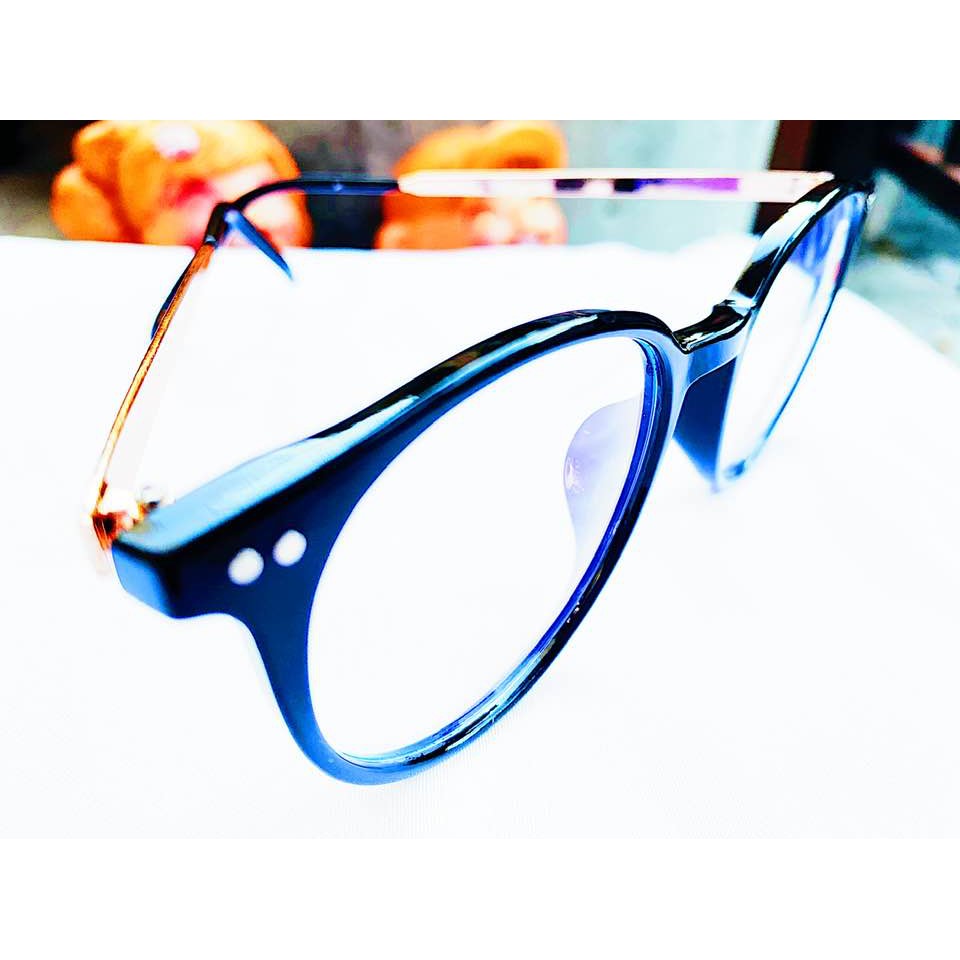 แว่นกรองแสง-แว่นกรองสีฟ้า-แว่นคอมพิเวอตร์-ราคาถูกมาก-ทรงcat-eye-กรอบสีดำ-ฟรีซองพร้อมผ้าเช็ดเลนส์แว่นอย่างดี