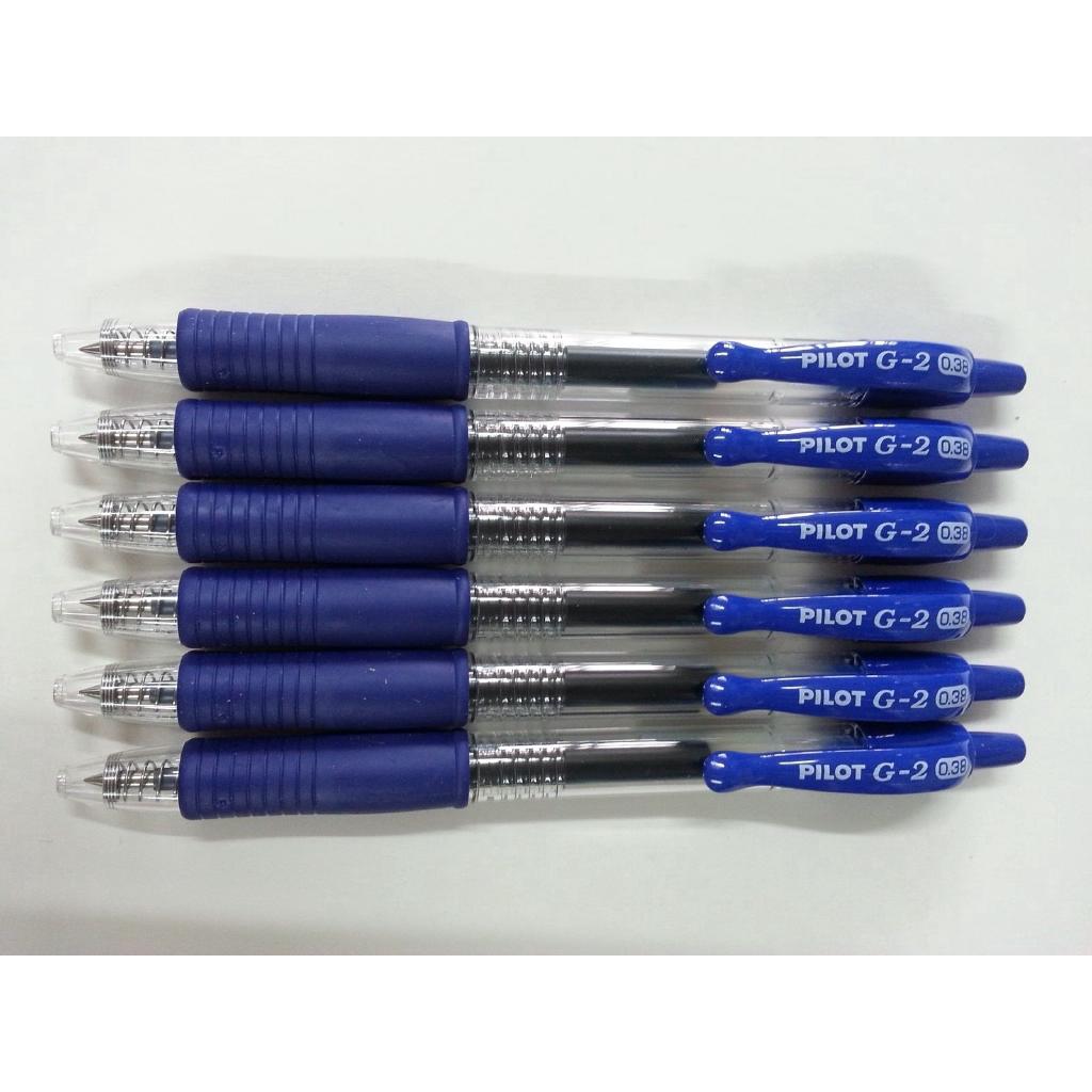 Pilot Japan G-2 ลูกกลิ้งปากกา 0.38 มม. สีฟ้า 1 ชิ้น