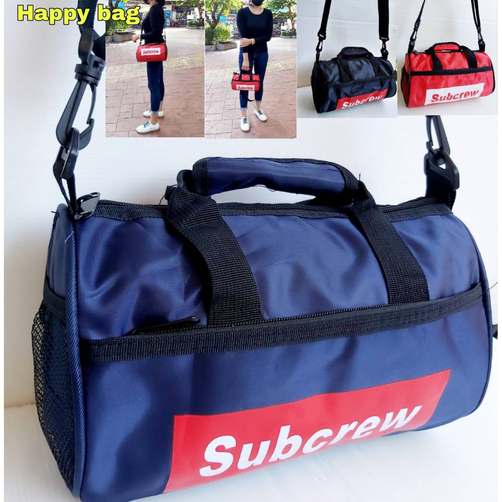 กระเป๋าสะพายข้างทรงหมอนสกีนSubcrew//Hb021ทรงสปอร์ต | Shopee Thailand
