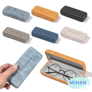 สินค้า Mihan Spectacle กล่องใส่แว่นตาแบบพกพาสําหรับผู้ชายผู้หญิง