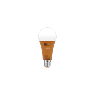 โปรโมชั่น : 1แถม1 หรือ ฟรี ขั้วE27ที่ห้อย LAMPTAN หลอดไฟตรวจจับควันและแก๊ส LED Fire Alarm 6w แสงขาว ขั้ว E27 พร้อมรีโมทเปิด-ปิด