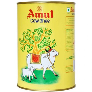 ภาพขนาดย่อของสินค้าAmul Cow Ghee กี (เนย) - 1 Liter Tin