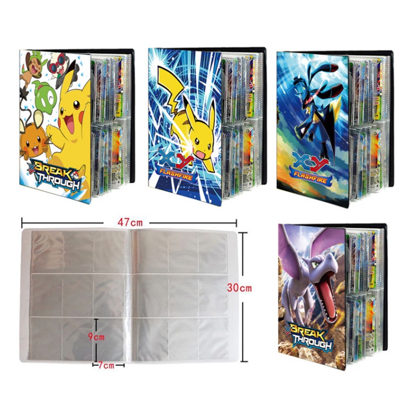 ใหม่-324-240-pcs-ผู้ถือการ์ด-pokemon-อัลบั้มหนังสือการ์ตูนอะนิเมะเกมผู้ถือบัตรคอลเลกชันโฟลเดอร์เด็ก-cool-ของเล่น-gift